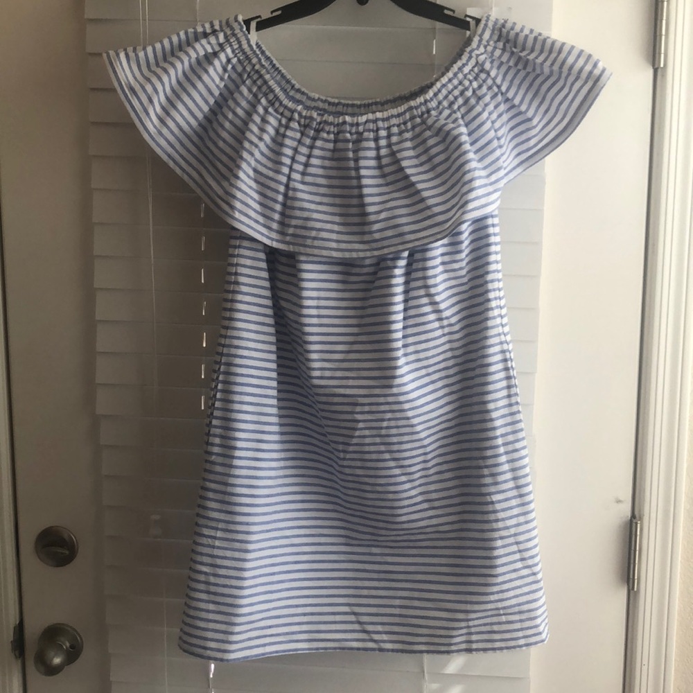 SOLD- Line & Dot sundress